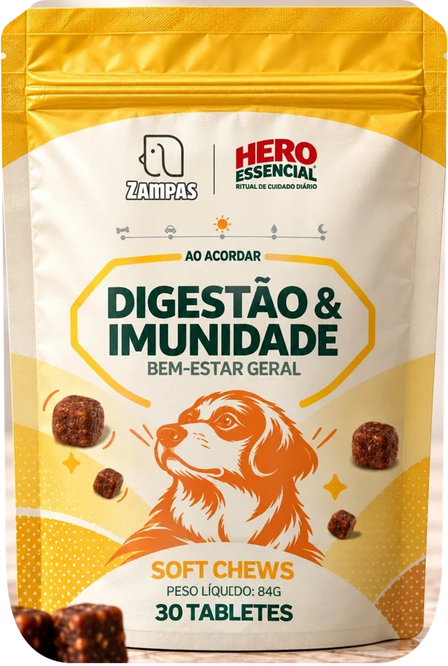 Embalagem do produto Hero Essencial da ZAMPAS